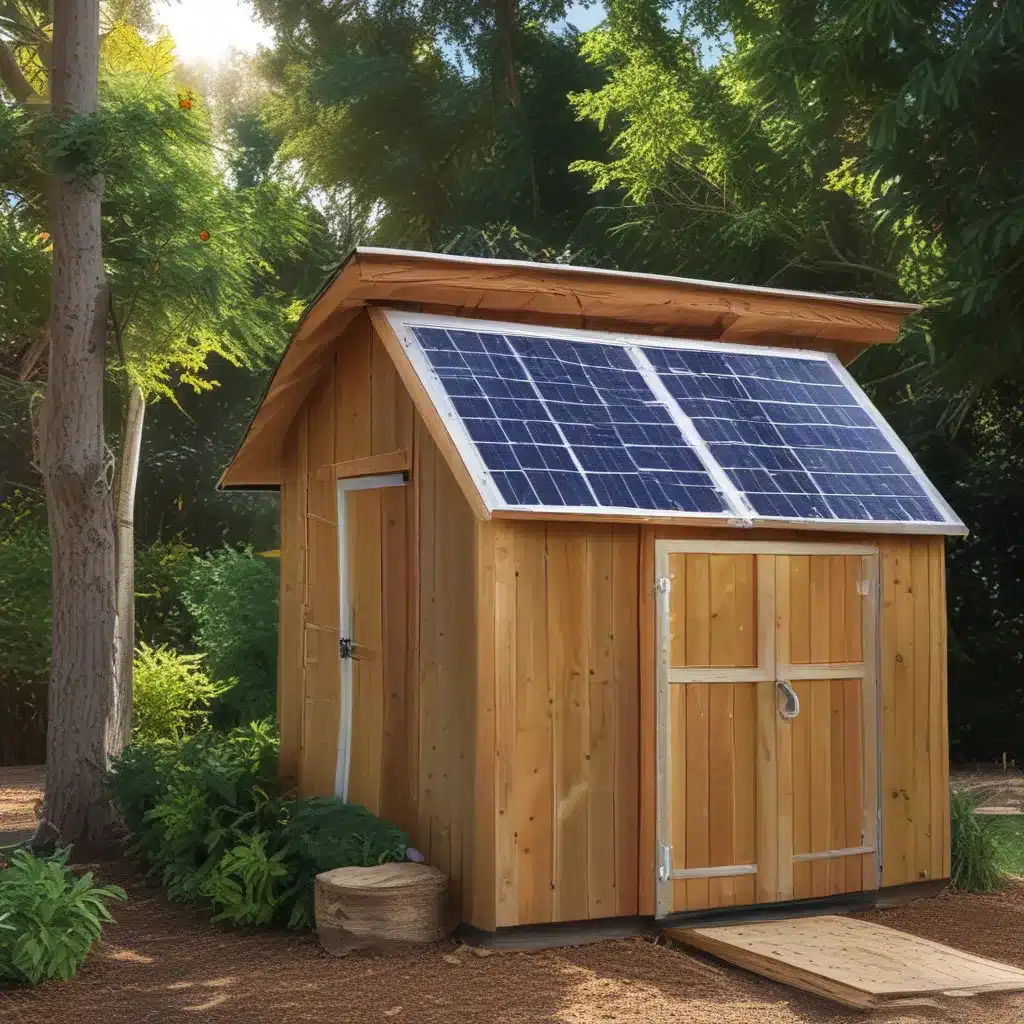 Add Solar Power to Your Shed or Garage with a DIY Kit