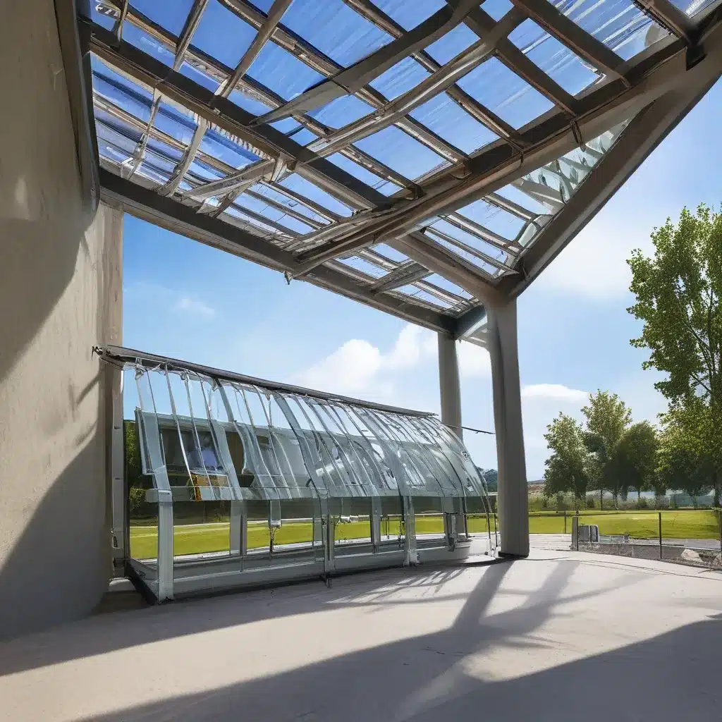 Building Integrated Solar Awnings For Self-Powered Structures