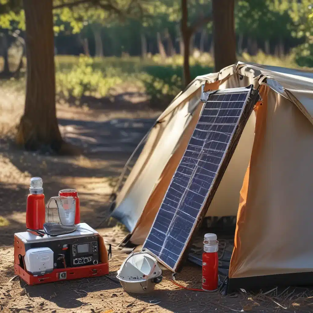 Camp Anywhere with a Portable DIY Solar Setup