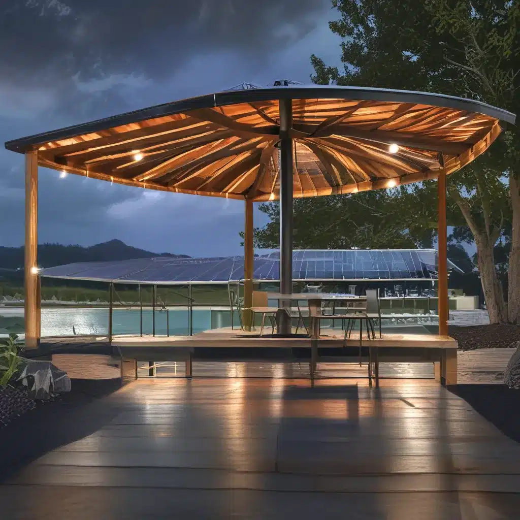 Power Your Life with a Solar Pavilion