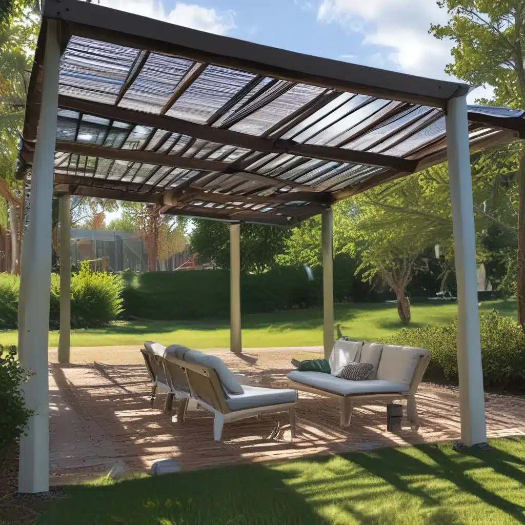 Solar Pergolas: Shade Structures that Harvest Free Energy