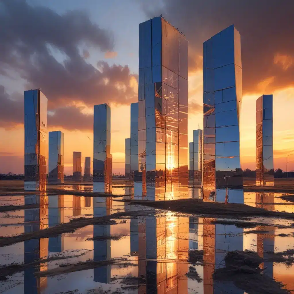 Sun Towers: Fields of Mirrors Generate Heat and Electricity